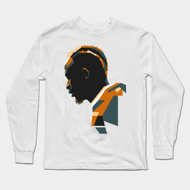 Sadio Mane Vintage Uncurve Long Sleeve T-Shirt by REKENINGDIBANDETBRO